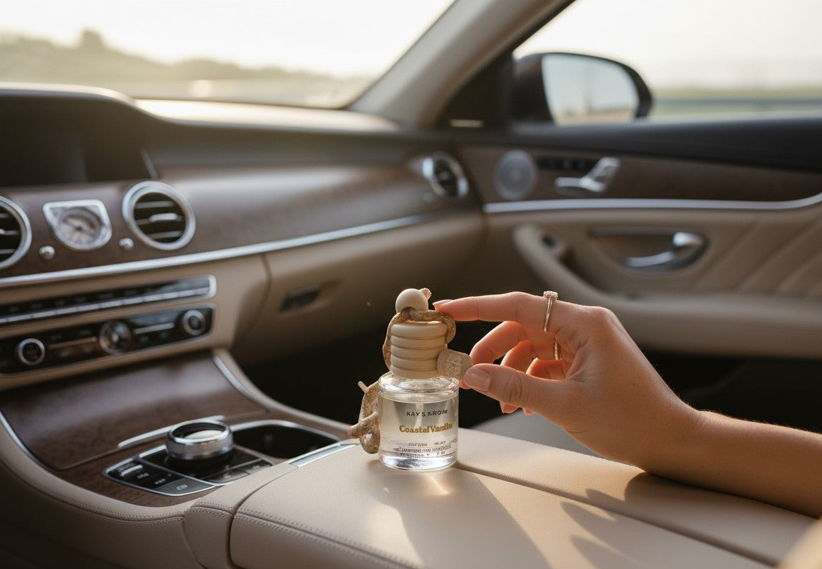 Handcrafted car diffuser gift idea by Kays Aroma