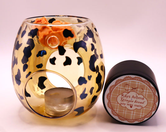 Golden Wax melt warmer -with ginger bread house