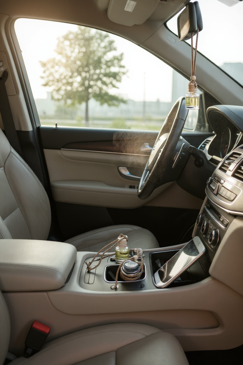 Car fragrance bottle