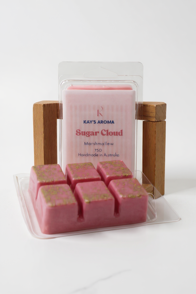 Handmade Sugar Cloud soy wax melt gift idea for home