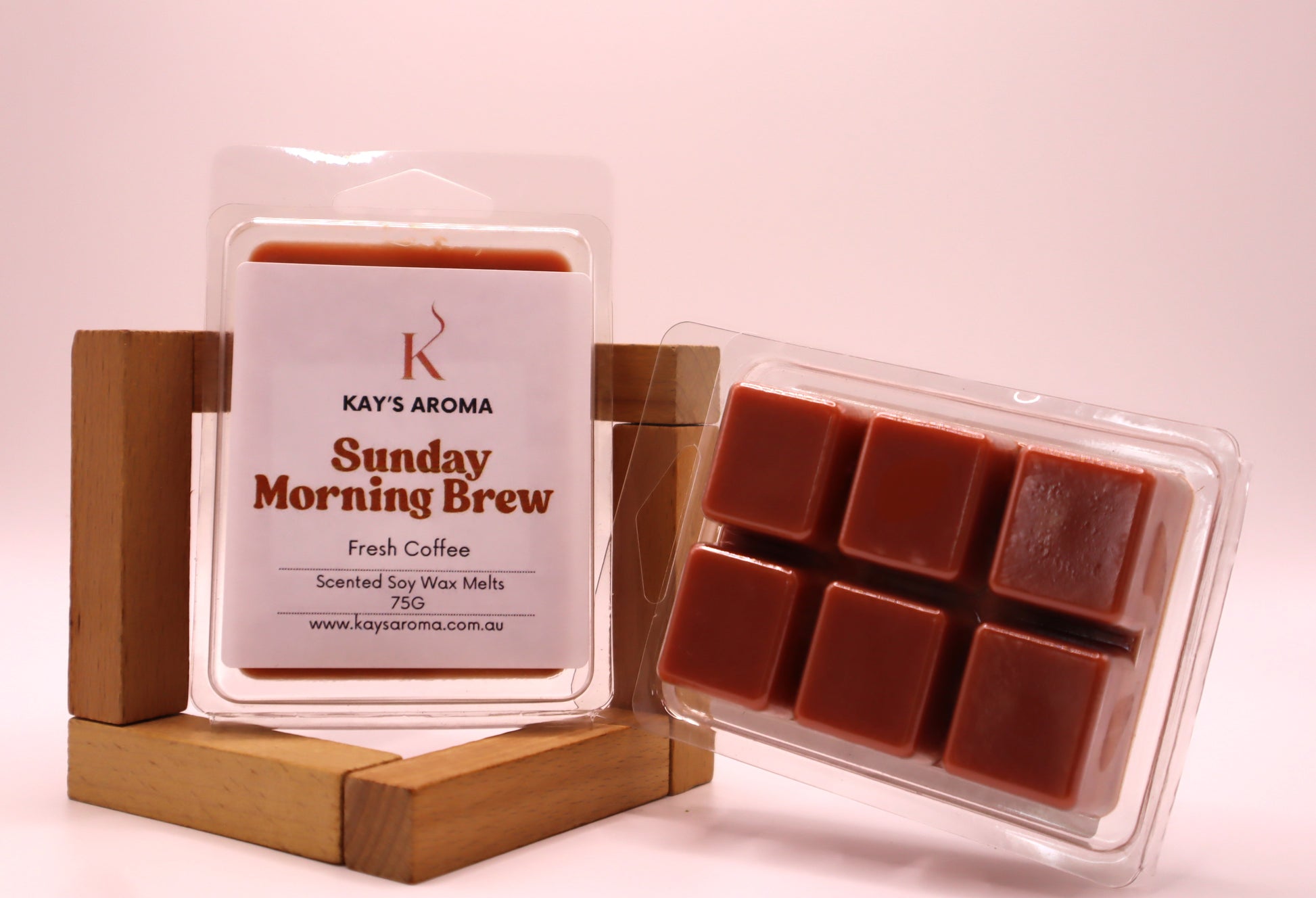 Handmade Coffee soy wax melt gift idea for home
